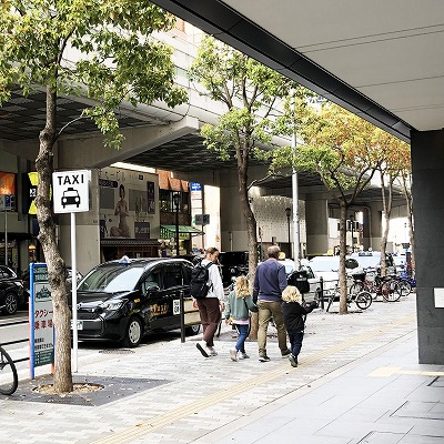 南海なんば駅からタクシー乗り場への行き方